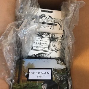 Assortment of Goat Milk soap from Beekman 1802